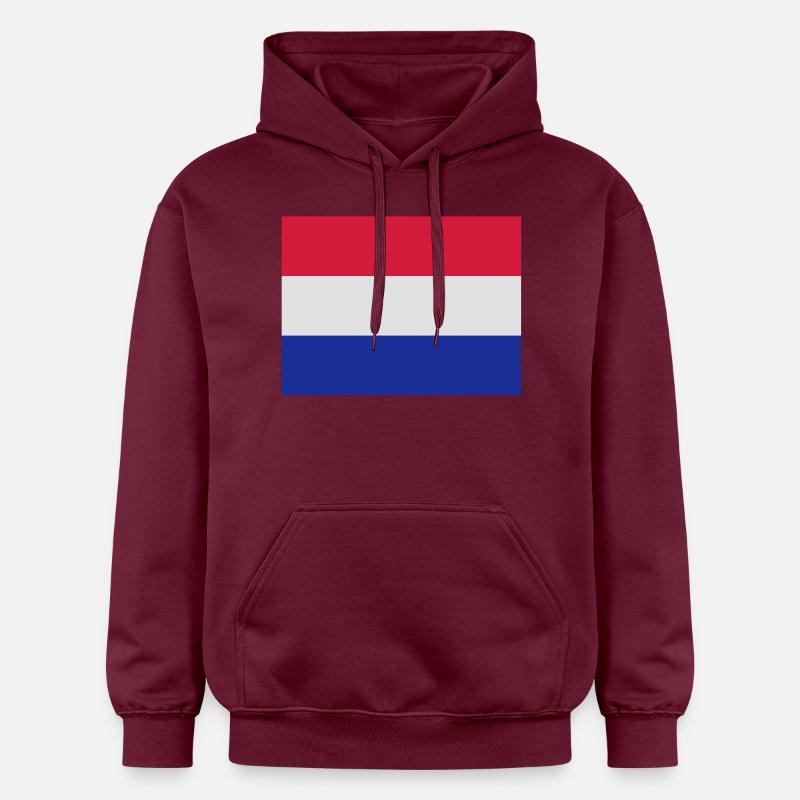drapeau_pays_bas - Sweat à capuche Softstyle® Gildan Unisexe - maroon