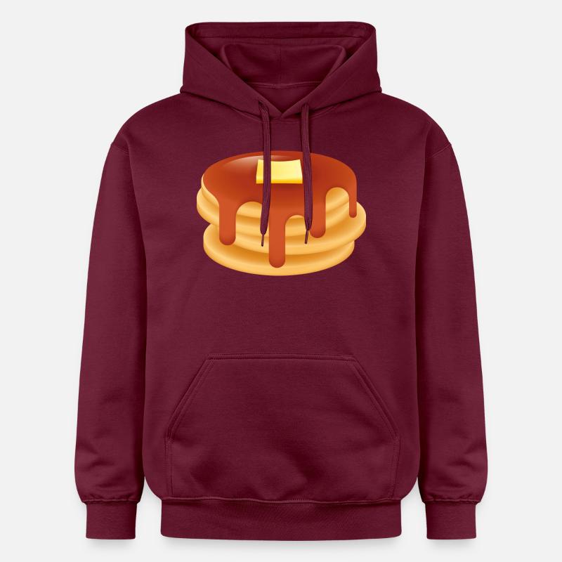Smiley Pancake - Sweat à capuche Softstyle® Gildan Unisexe - maroon