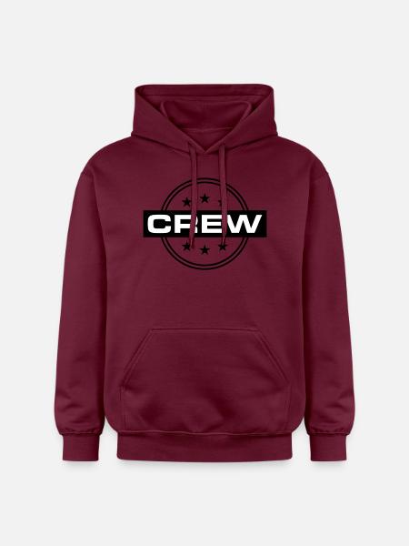 Crew - Gildan Unisex Softstyle® Midweight Hoodie - maroon