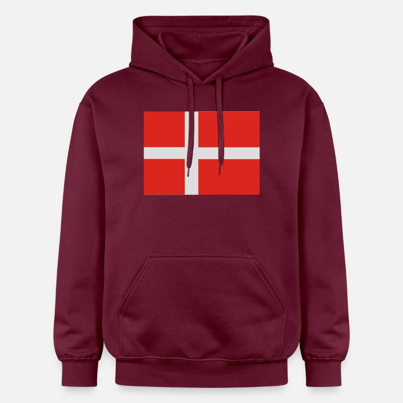 dkflag - Gildan Softstyle® Midweight unisex-hoodie - maroon