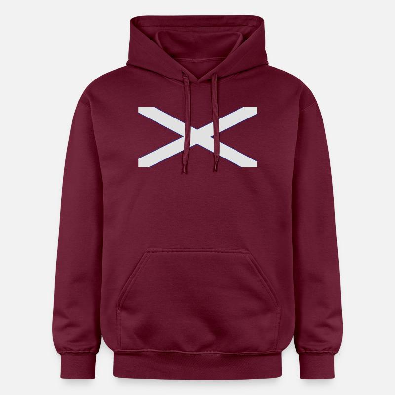 Drapeau de l'ecosse - Sweat à capuche Softstyle® Gildan Unisexe - maroon