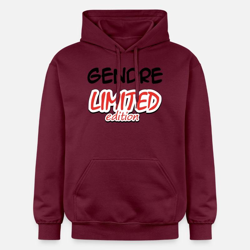 GENDRE LIMITED EDITION - Sweat à capuche Softstyle® Gildan Unisexe - maroon