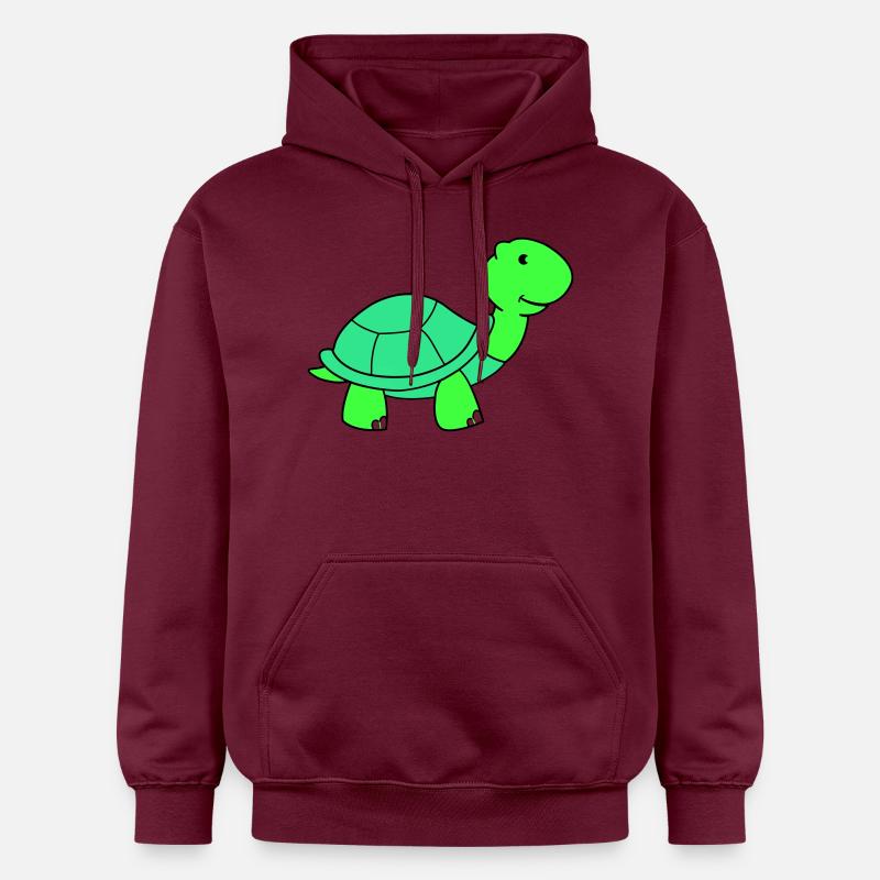 schildkröte - Gildan Unisex Softstyle® Midweight Hoodie - Maroon