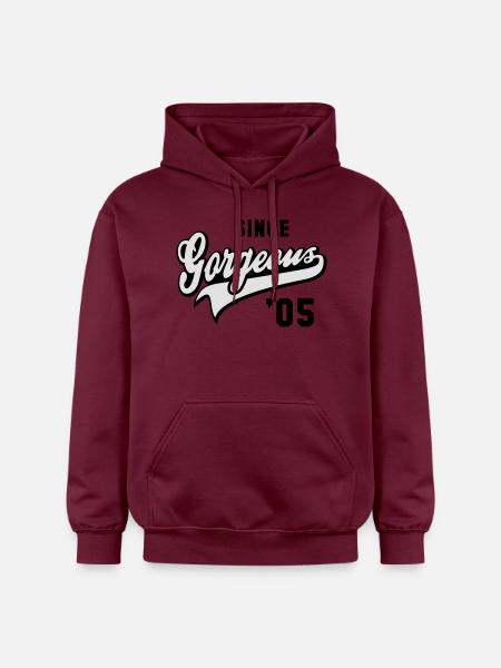 Superbe DEPUIS 2005 - Anniversaire - Sweat à capuche Softstyle® Gildan Unisexe - maroon
