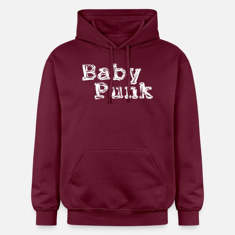 Bébé punk - Sweat à capuche Softstyle® Gildan Unisexe - maroon