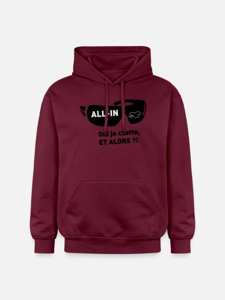 Chance - Gildan Unisex Softstyle® Midweight Hoodie - maroon