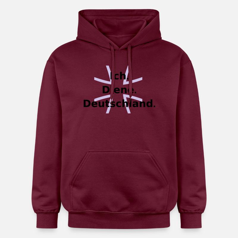 I. Dienes. Allemagne. - Sweat à capuche Softstyle® Gildan Unisexe - maroon