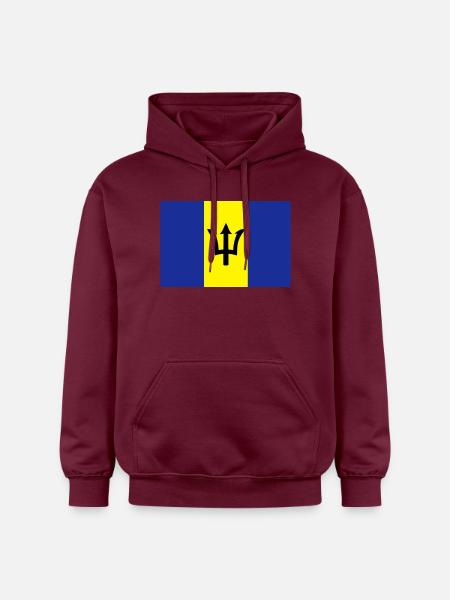 barbados - Gildan Unisex Softstyle® Midweight Hoodie - Maroon