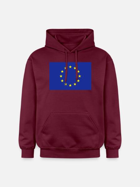 Europe__V001 - Gildan Unisex Softstyle® Midweight Hoodie - Maroon