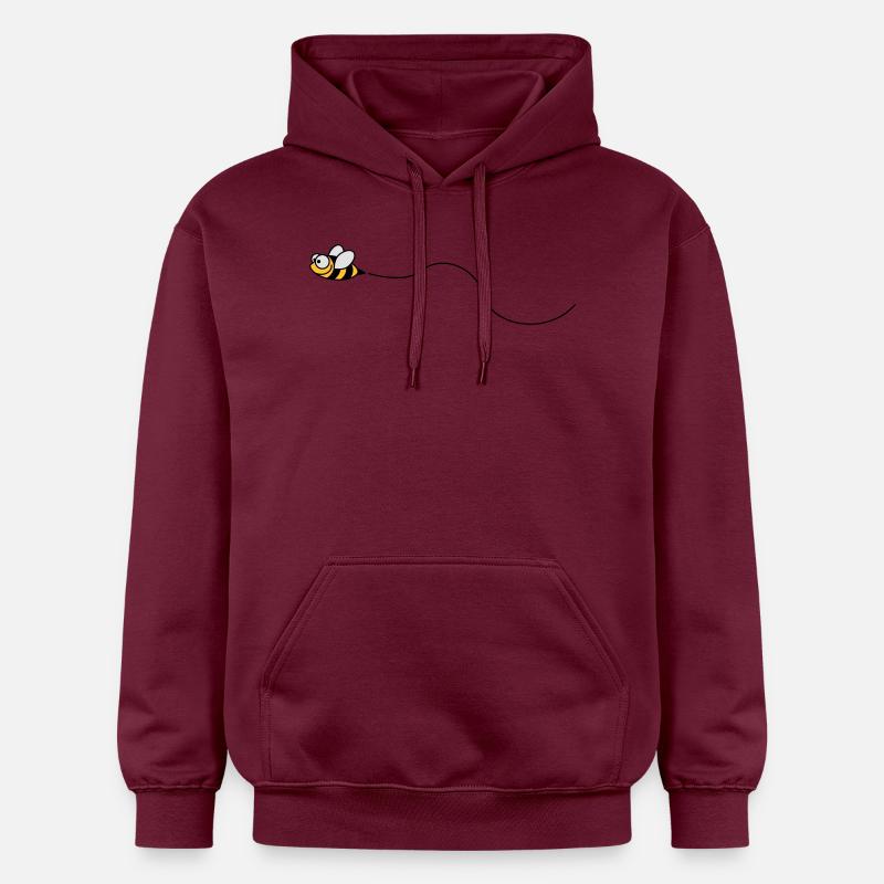biene_3c - Sweat à capuche Softstyle® Gildan Unisexe - maroon