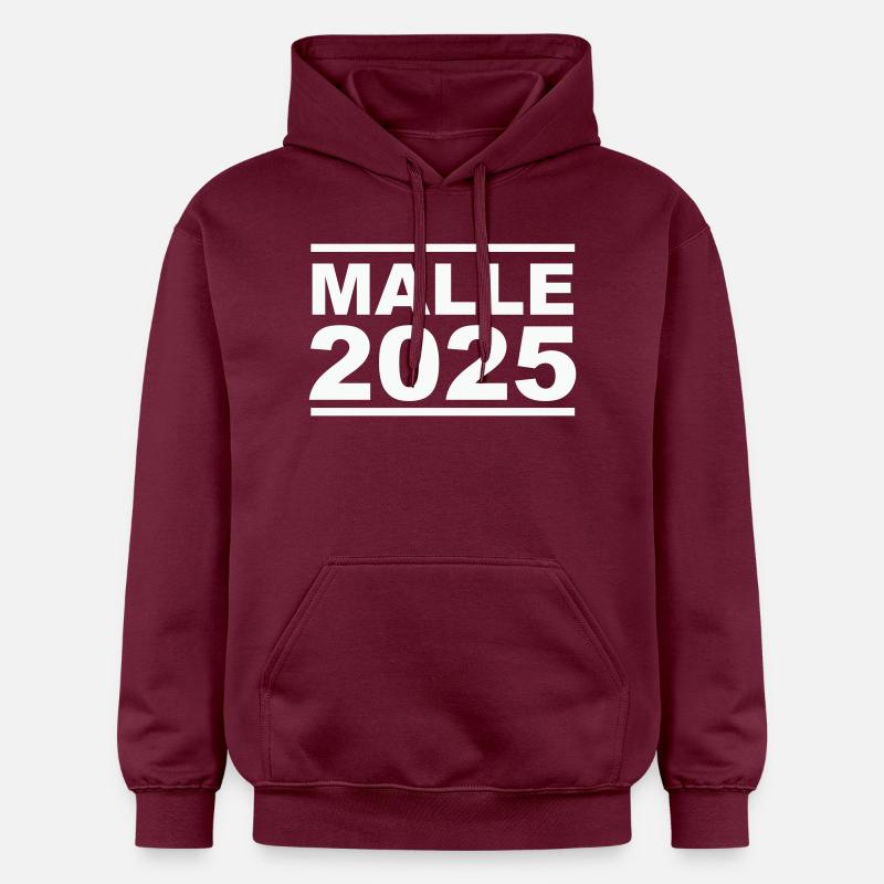 MALLE 2025 - Sweat à capuche Softstyle® Gildan Unisexe - maroon