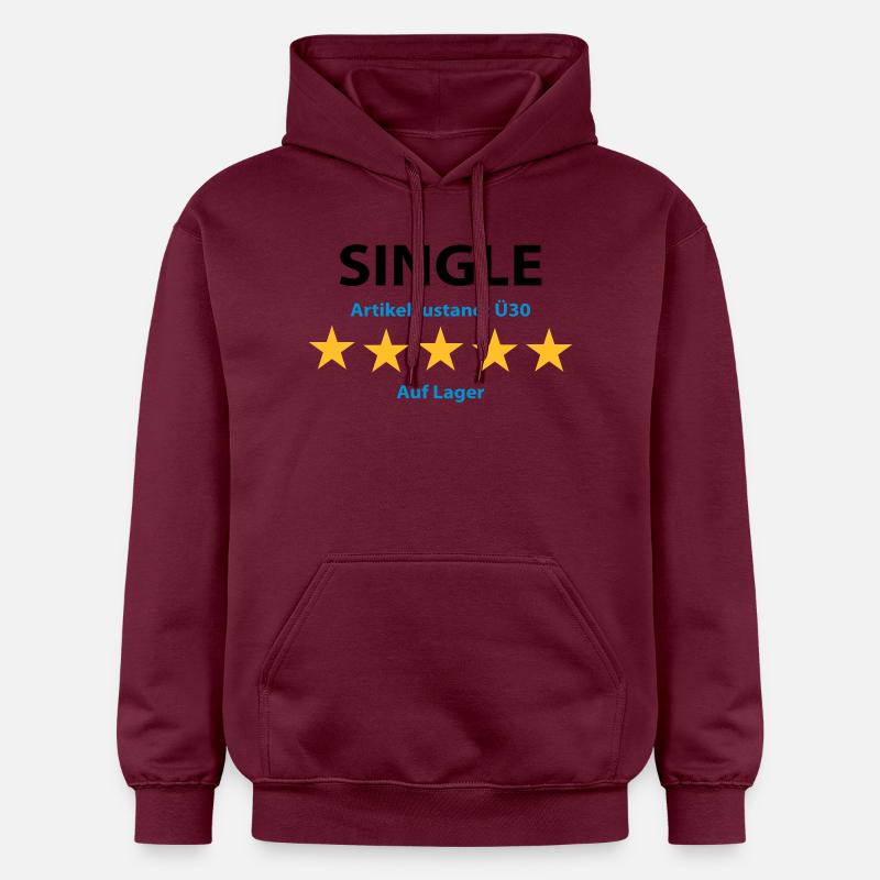 5 Star Simple - 30 + - Sweat à capuche Softstyle® Gildan Unisexe - maroon