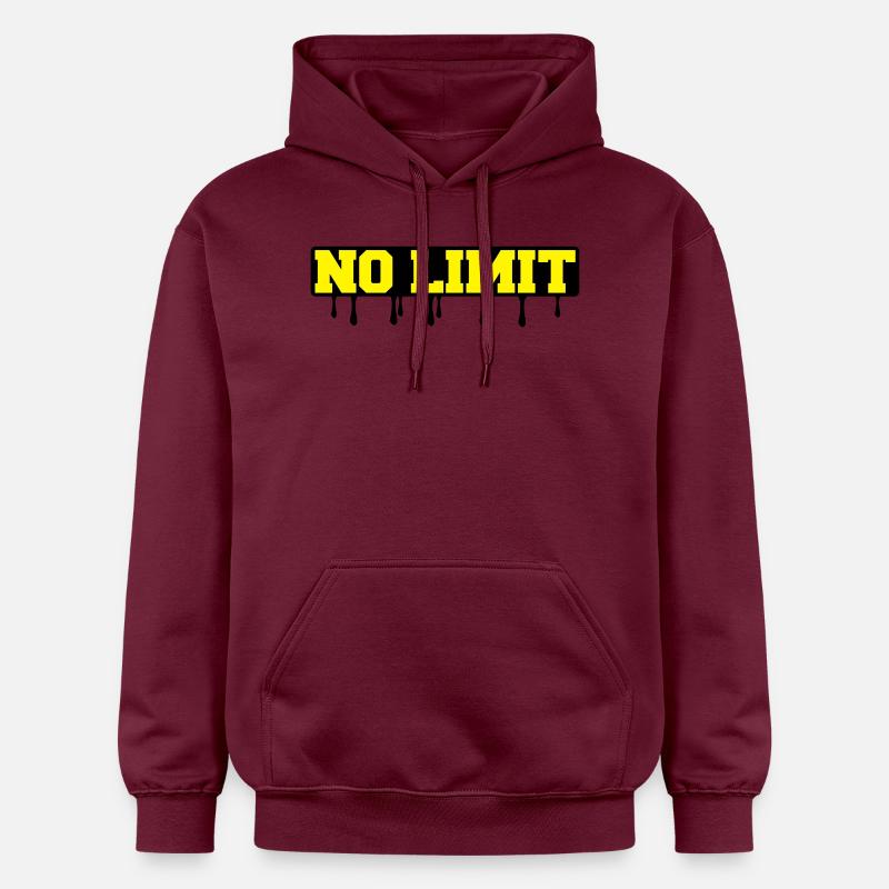 no_limit2 - Sweat à capuche Softstyle® Gildan Unisexe - maroon