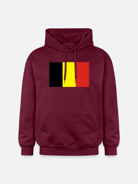 belgium - Gildan Unisex Softstyle® Midweight Hoodie - maroon