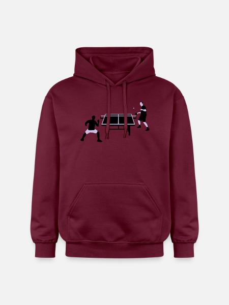 table_tennis_052012_c_2c - Gildan Unisex Softstyle® Midweight Hoodie - maroon