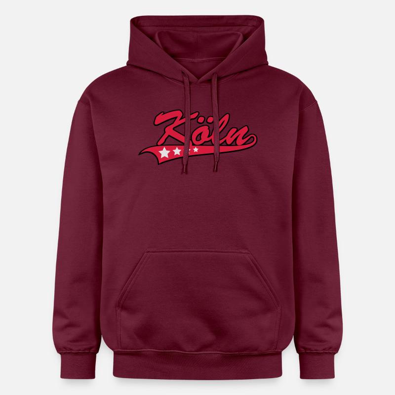 cologne - Sweat à capuche Softstyle® Gildan Unisexe - maroon