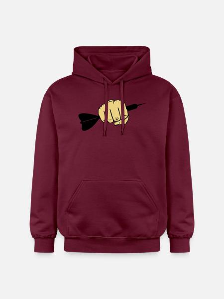 dart_faust_002 - Gildan Unisex Softstyle® Midweight Hoodie - Maroon