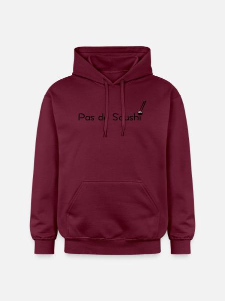 Pas de Soushi - Sweat à capuche Softstyle® Gildan Unisexe - maroon