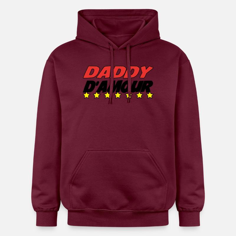 DADDY d'amour - Sweat à capuche Softstyle® Gildan Unisexe - maroon