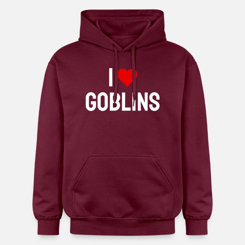 J’adore les gobelins - Sweat à capuche Softstyle® Gildan Unisexe - maroon