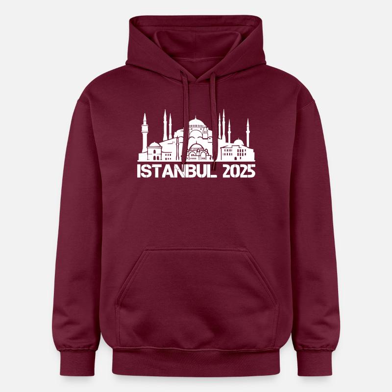 Istanbul 2025 - Sweat à capuche Softstyle® Gildan Unisexe - maroon