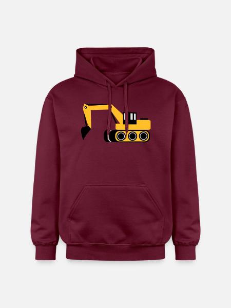 Digger - Gildan Unisex Softstyle® Midweight Hoodie - maroon