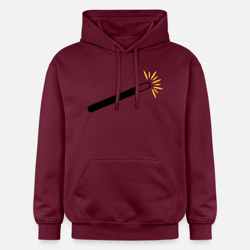 Magicien - Sweat à capuche Softstyle® Gildan Unisexe - maroon