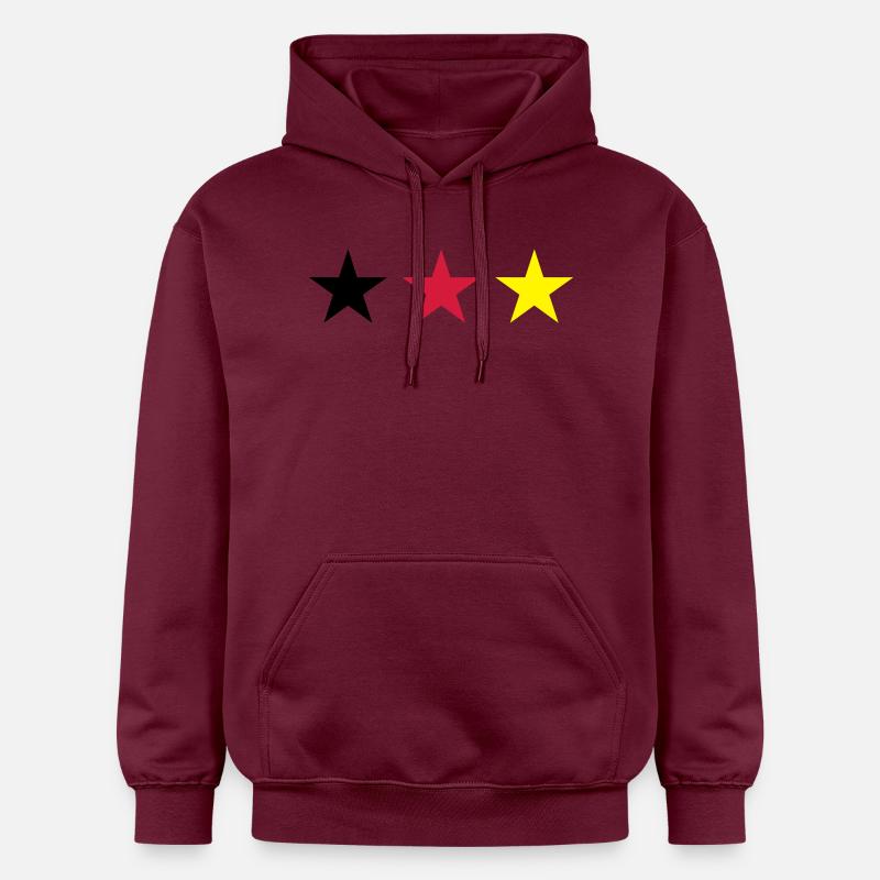Allemagne étoiles - Sweat à capuche Softstyle® Gildan Unisexe - maroon