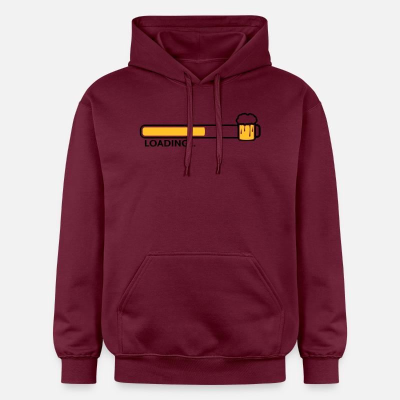 chargement balkentext logo conception chargement t - Sweat à capuche Softstyle® Gildan Unisexe - maroon