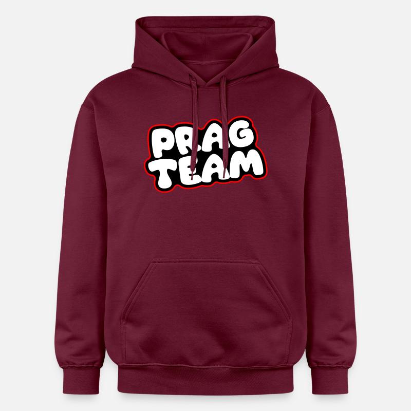 L’équipe de Prague - Sweat à capuche Softstyle® Gildan Unisexe - maroon