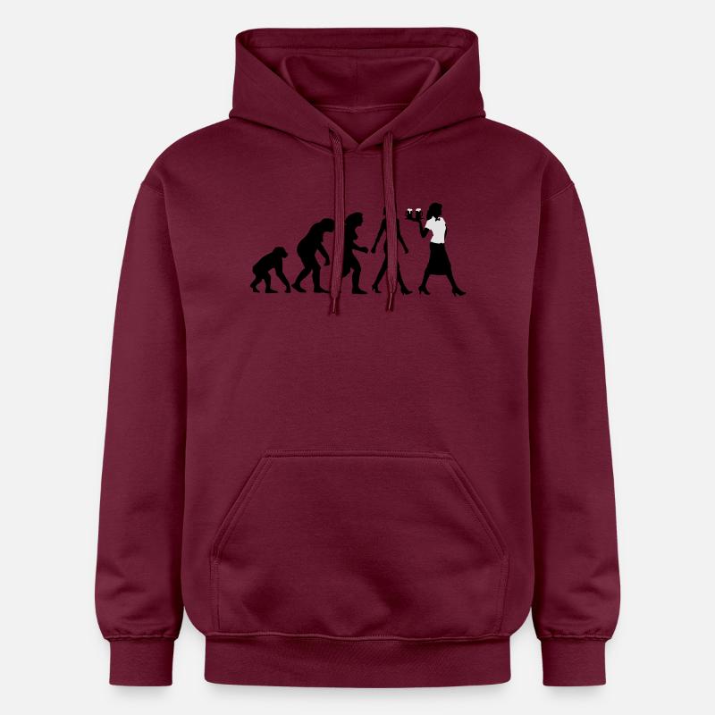 evolution_kellnerin_122013_a_2c - Sweat à capuche Softstyle® Gildan Unisexe - maroon