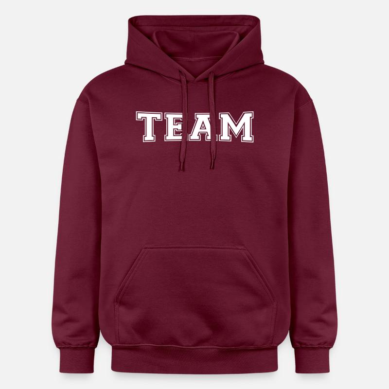 Équipe - Sweat à capuche Softstyle® Gildan Unisexe - maroon