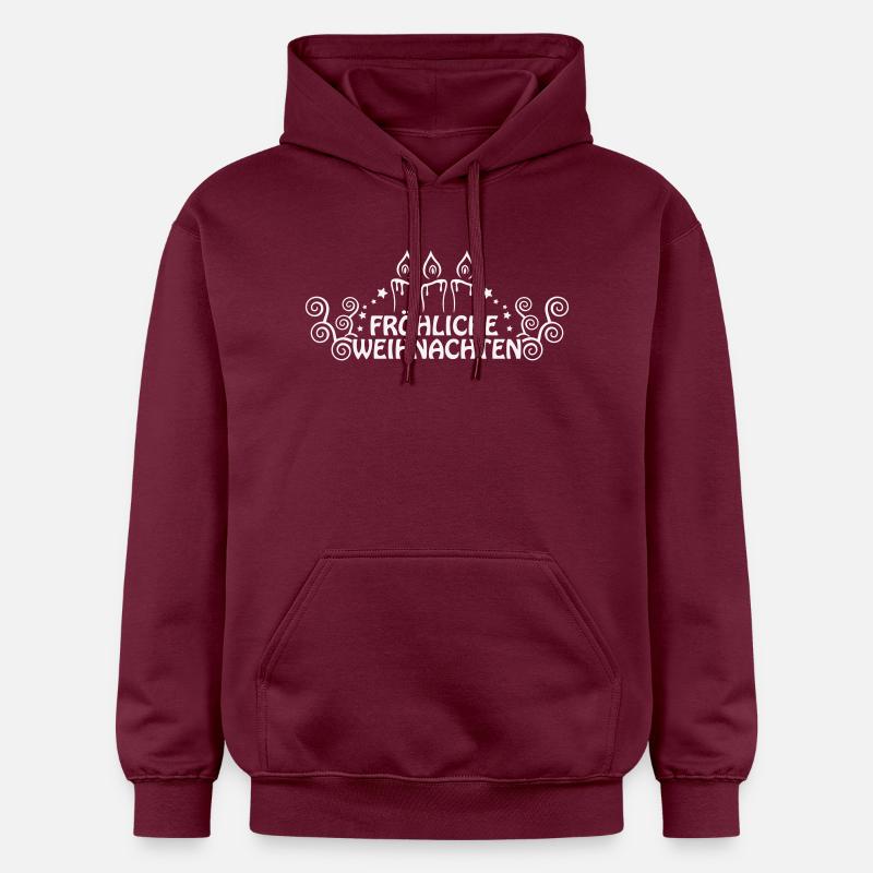 Joyeux noël - Sweat à capuche Softstyle® Gildan Unisexe - maroon