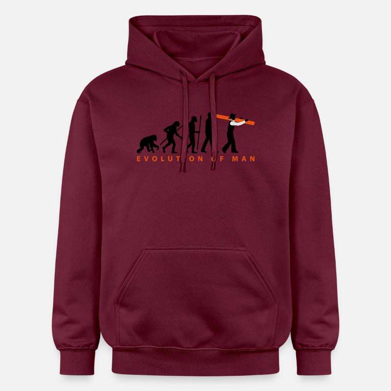 evolution_zimmermann_09_2016_c_3c - Gildan Unisex Softstyle® Midweight Hoodie - Maroon