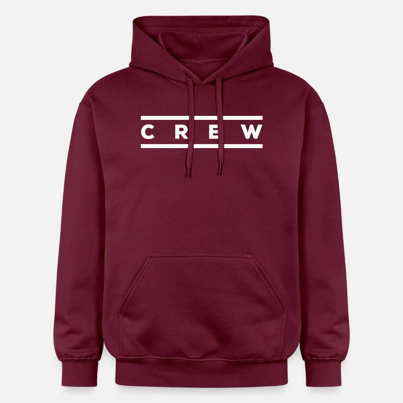 équipage - Sweat à capuche Softstyle® Gildan Unisexe - maroon
