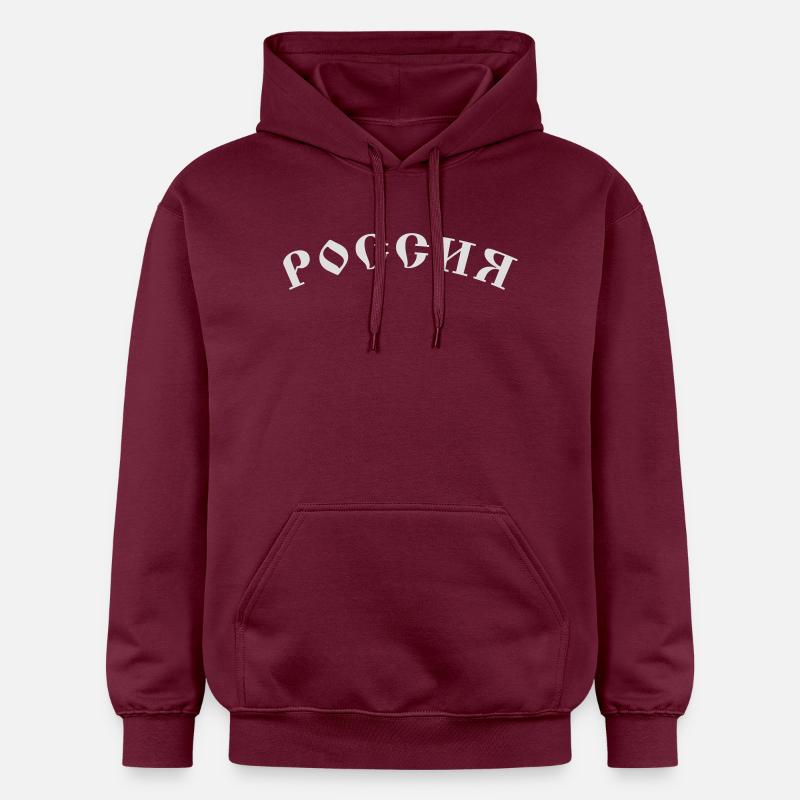 Russie - Sweat à capuche Softstyle® Gildan Unisexe - maroon