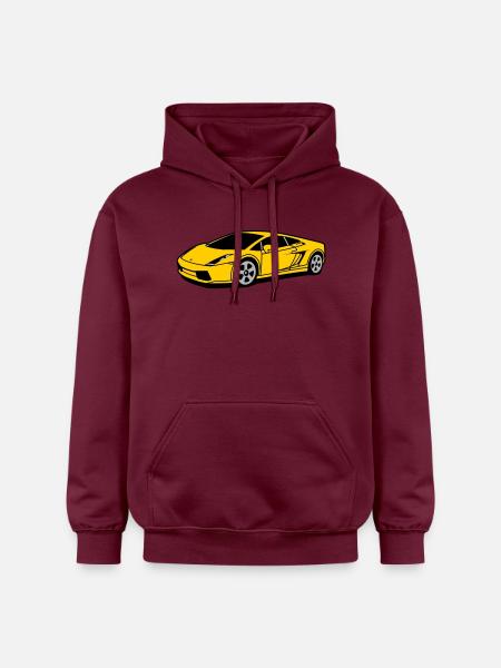 race_car - Gildan Unisex Softstyle® Midweight Hoodie - maroon