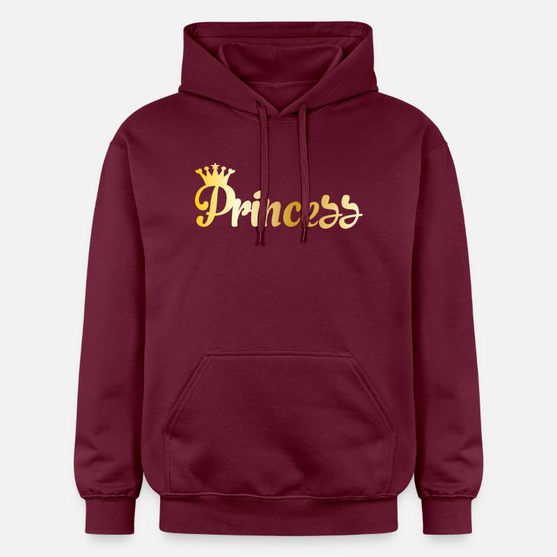 Princesse - Sweat à capuche Softstyle® Gildan Unisexe - maroon