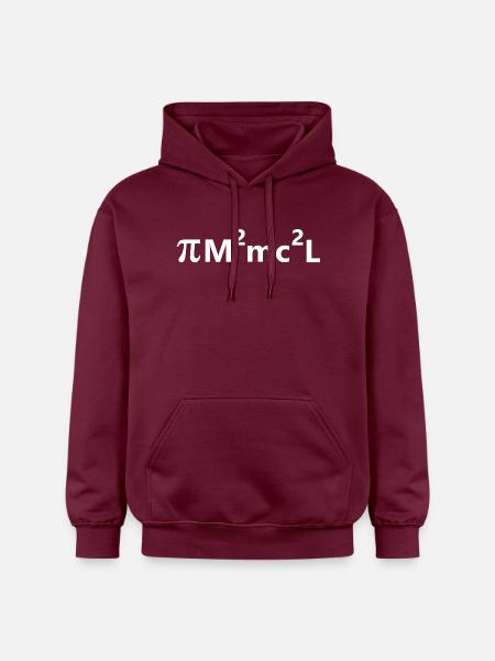 Mathematischer Pimmel weiß - Gildan Unisex Softstyle® Midweight Hoodie - Maroon