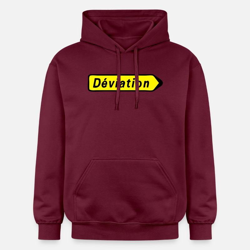 deviation - Sweat à capuche Softstyle® Gildan Unisexe - maroon