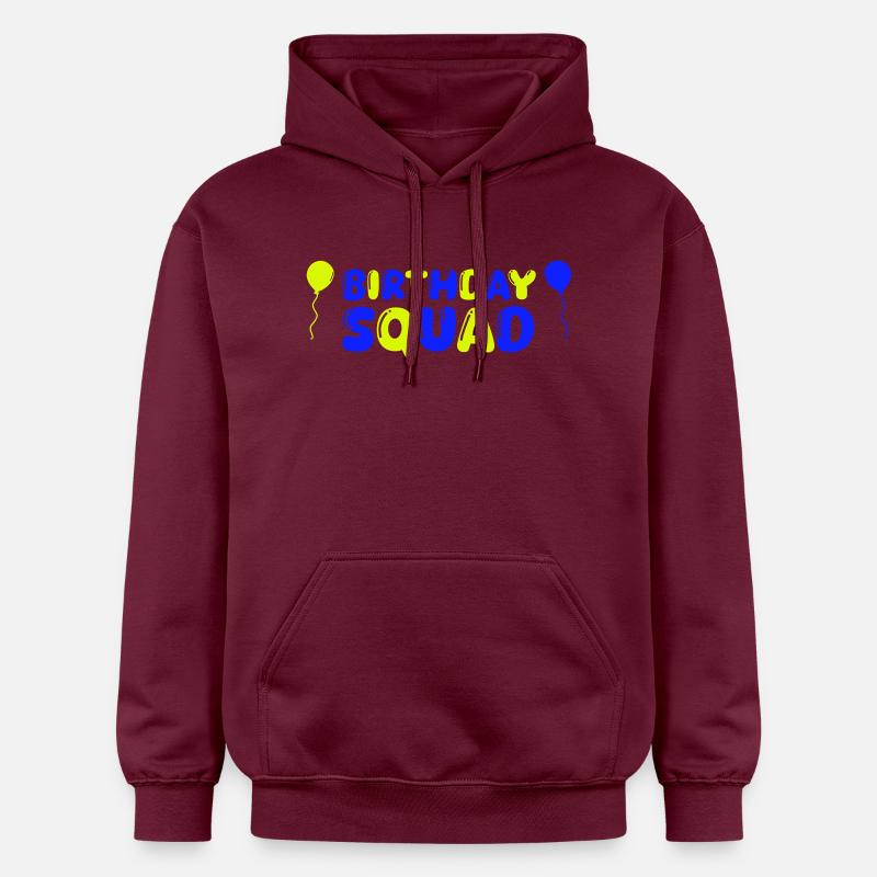 Équipe d’anniversaire 02 - Sweat à capuche Softstyle® Gildan Unisexe - maroon