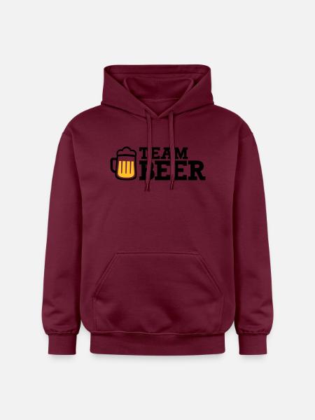 Bier - Gildan Unisex Softstyle® Midweight Hoodie - Maroon