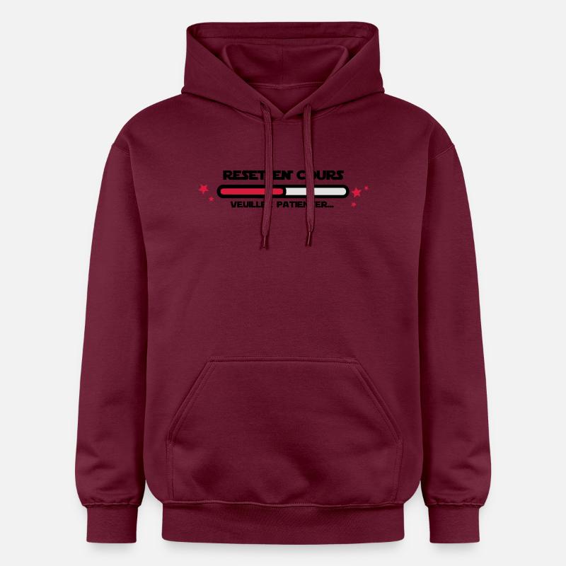 RESET en cours - Sweat à capuche Softstyle® Gildan Unisexe - maroon