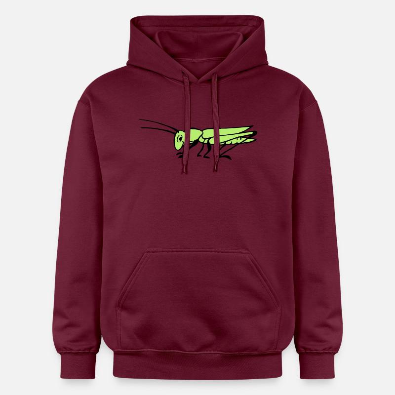 Sauterelle - Sweat à capuche Softstyle® Gildan Unisexe - maroon