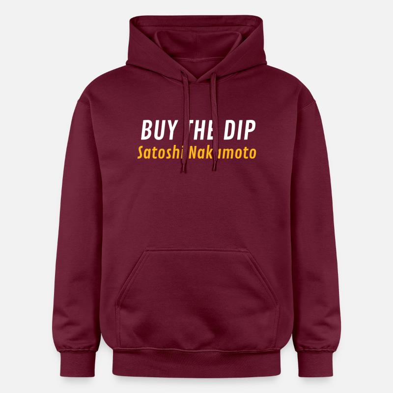 Acheter The Dip Satoshi Nakamoto - Sweat à capuche Softstyle® Gildan Unisexe - maroon
