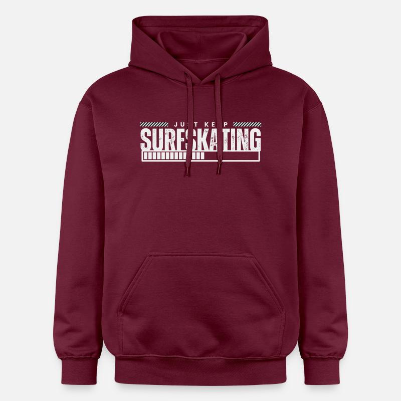 Continuez à surfer - Sweat à capuche Softstyle® Gildan Unisexe - maroon