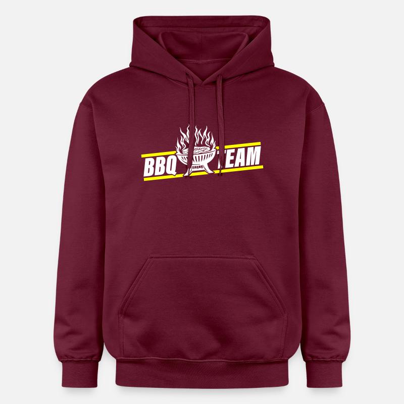 Équipe Barbecue Grill Bbq - Sweat à capuche Softstyle® Gildan Unisexe - maroon