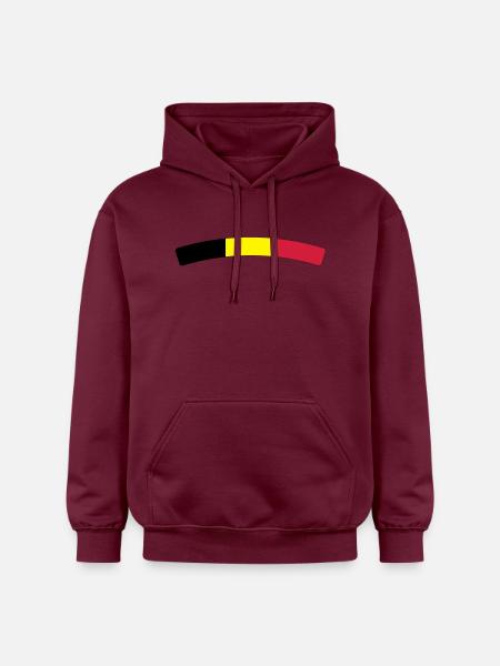 Belgique (V) - Gildan Unisex Softstyle® Midweight Hoodie - maroon