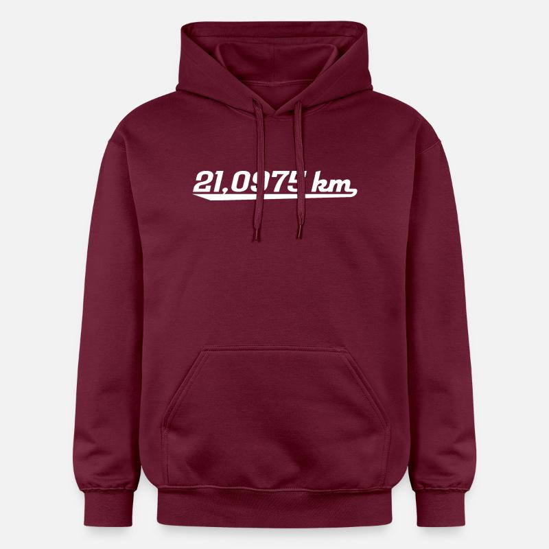 Semi-marathon - Sweat à capuche Softstyle® Gildan Unisexe - maroon