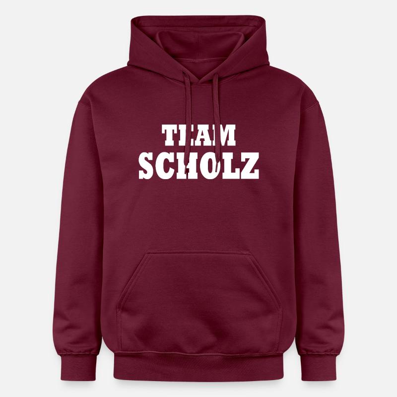 Olaf Scholz - Sweat à capuche Softstyle® Gildan Unisexe - maroon